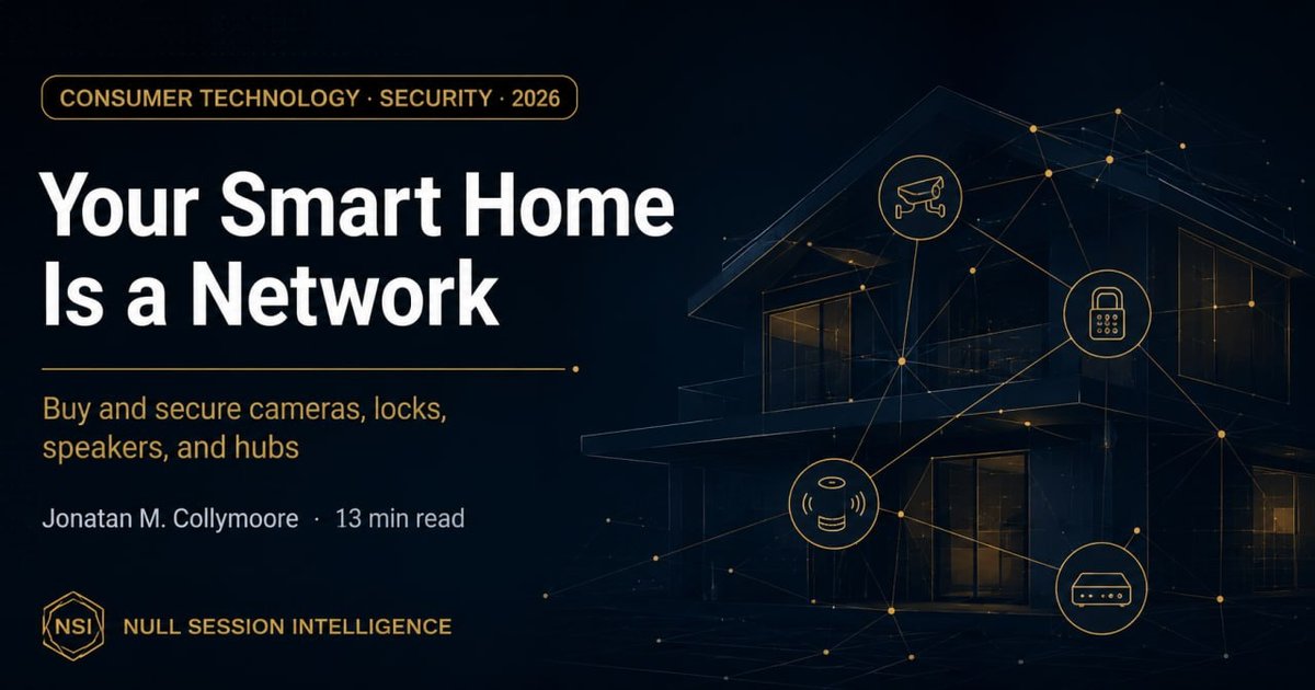 Your Smart Home Is a Network: How to Buy and Secure Cameras, Locks, Speakers, and Hubs