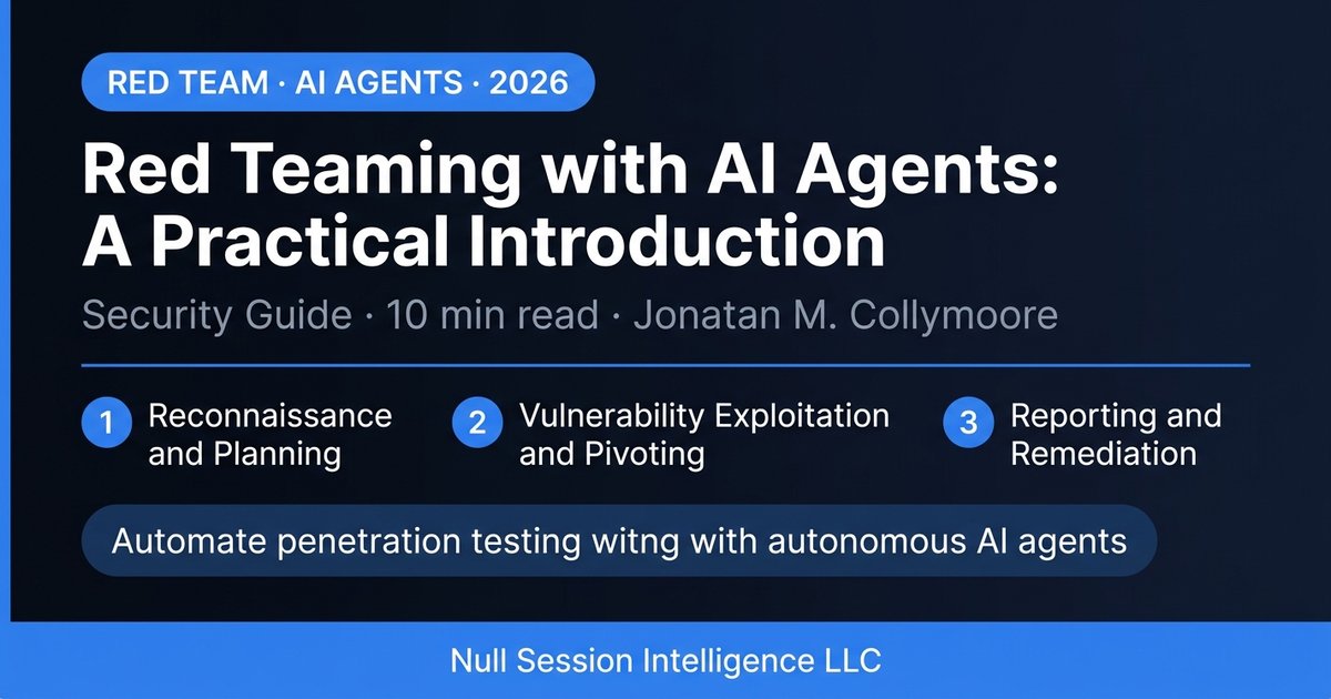 Red Teaming with AI Agents: A Practical Introduction